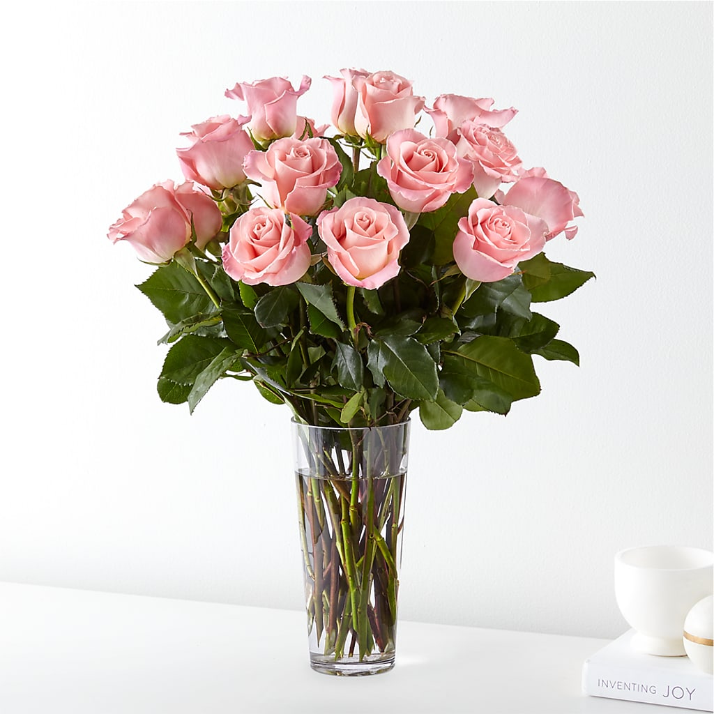 Long Stem Pink Rose Bouquet – Ferguson Florists Inc, Attalla AL