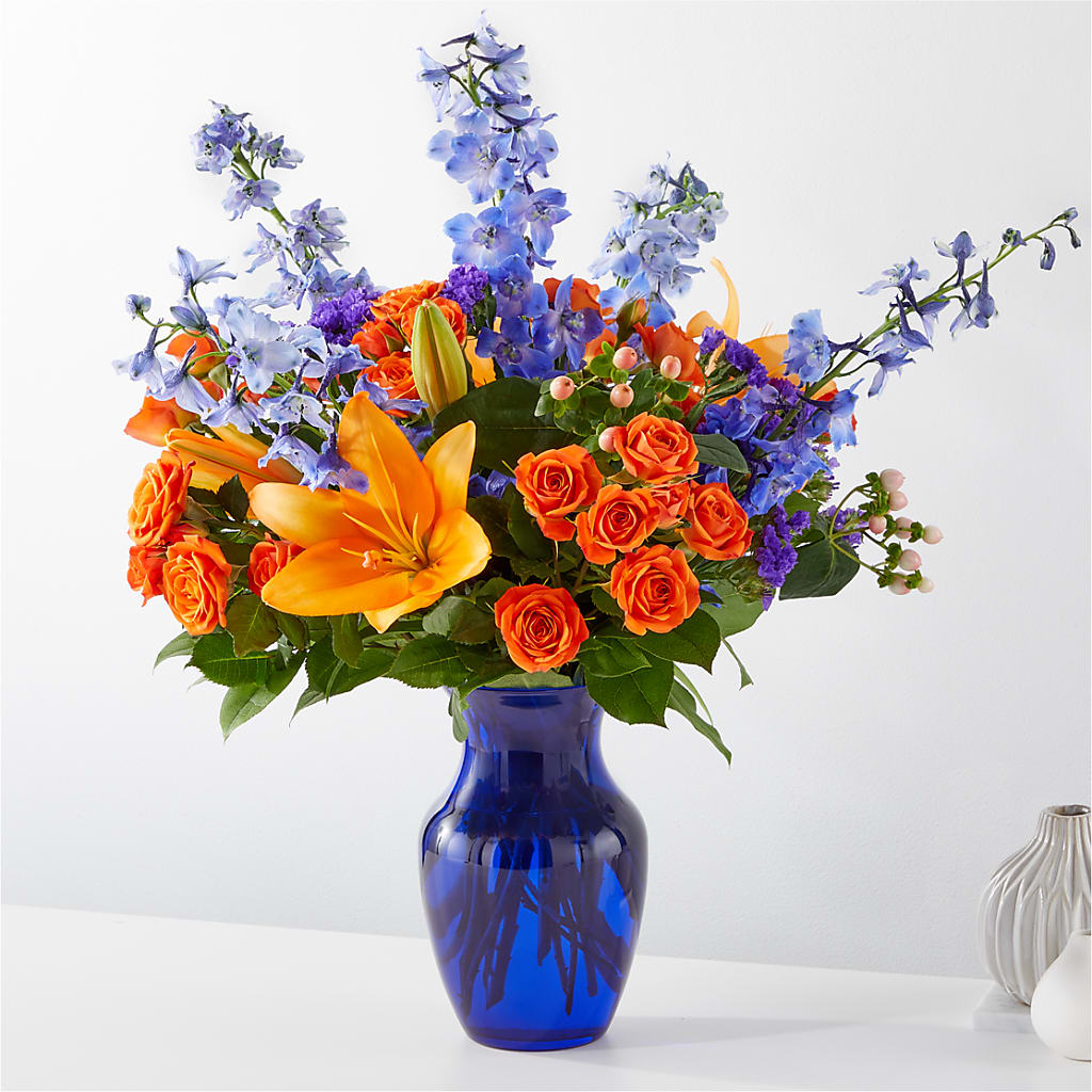 Radiant Citrus Bouquet – Ferguson Florists Inc, Attalla AL
