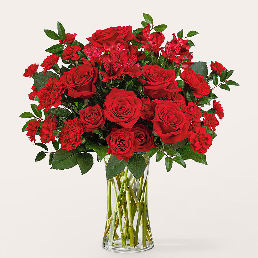 Brilliant Ruby Bouquet – Ferguson Florists Inc, Attalla AL
