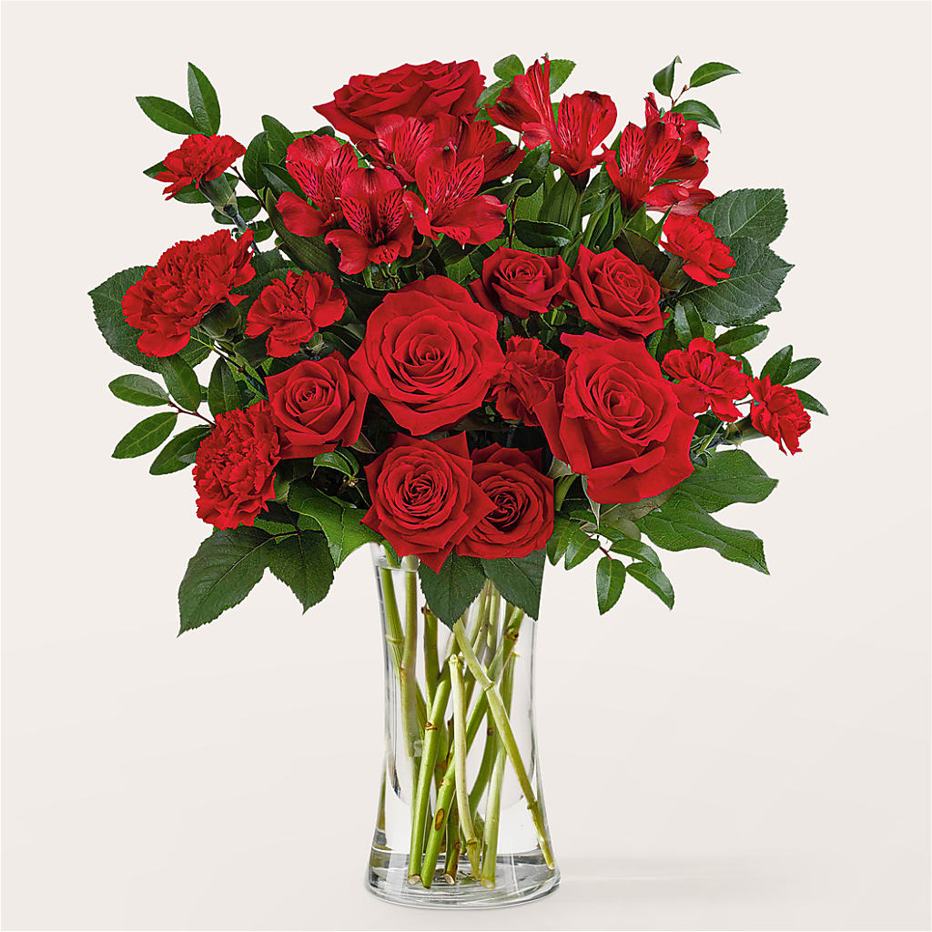 Brilliant Ruby Bouquet – Ferguson Florists Inc, Attalla AL