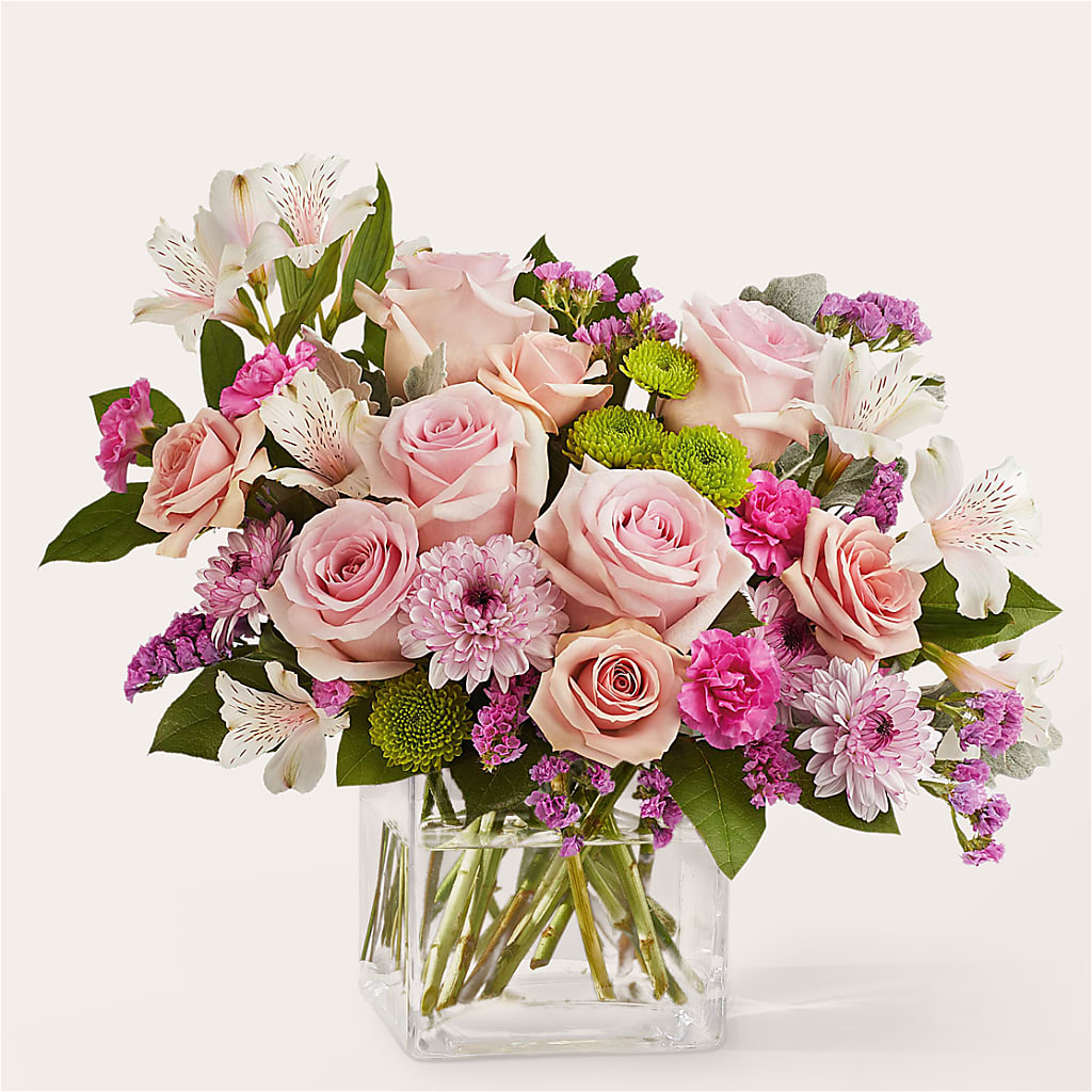 Pink Suede Bouquet – Ferguson Florists Inc, Attalla AL