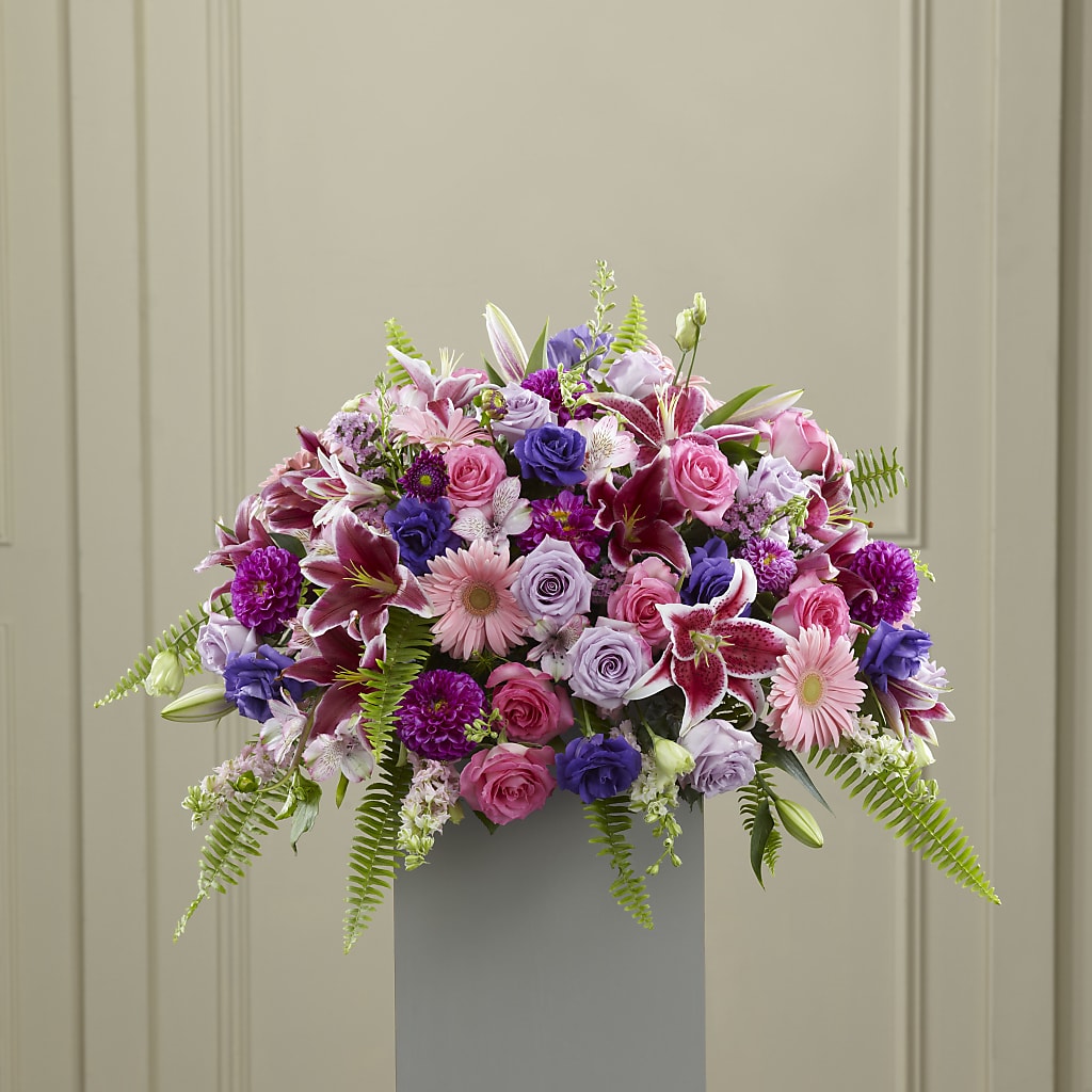 Fare Thee Well Pedestal – Ferguson Florists Inc, Attalla AL
