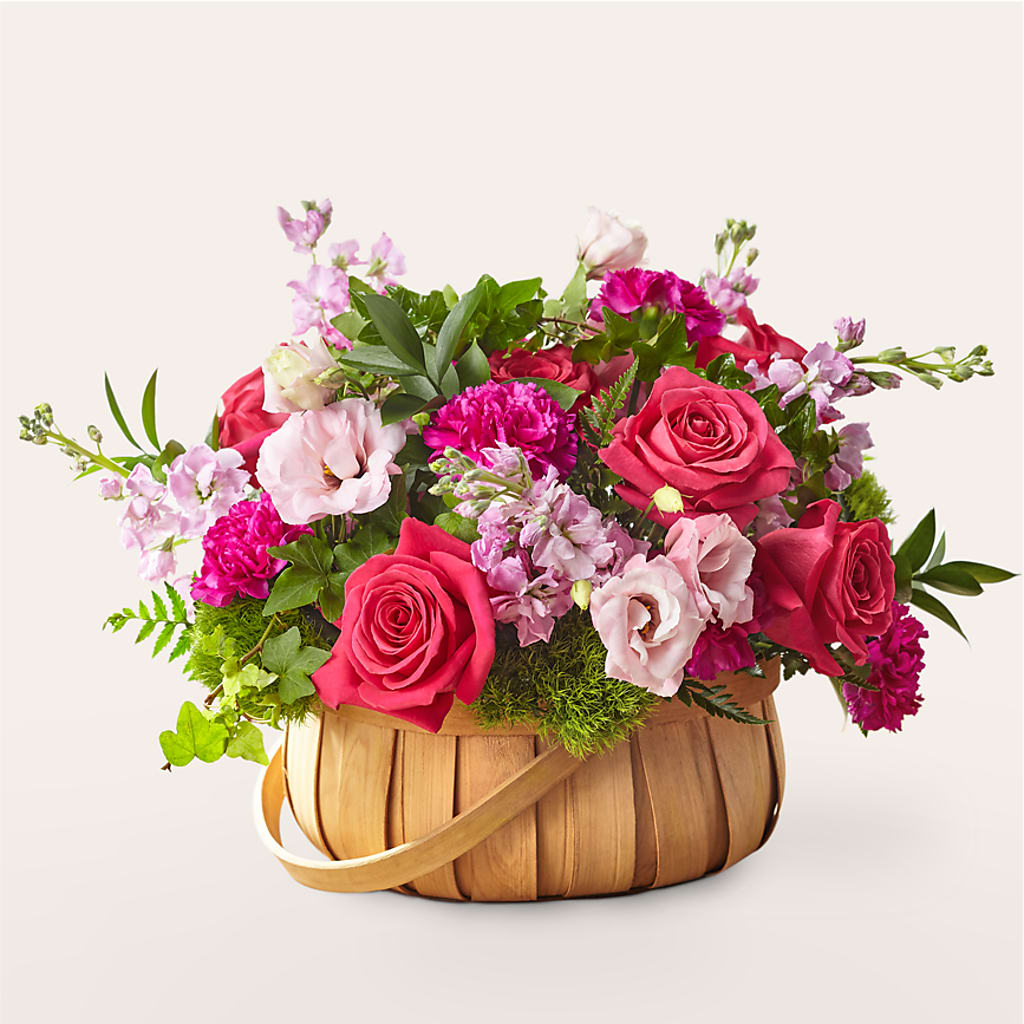 Radiance in Bloom Basket – Ferguson Florists Inc, Attalla AL