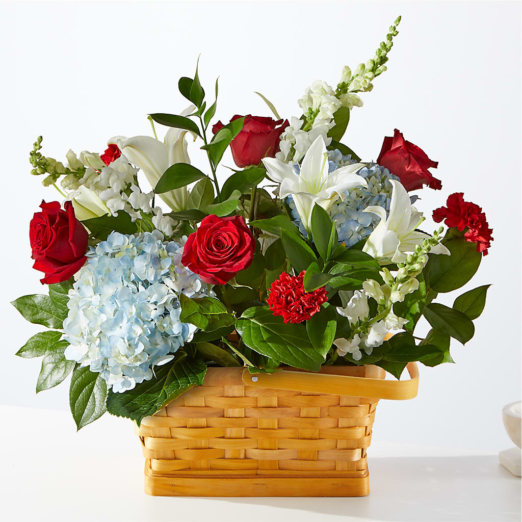 Greater Glory Basket – Ferguson Florists Inc, Attalla AL