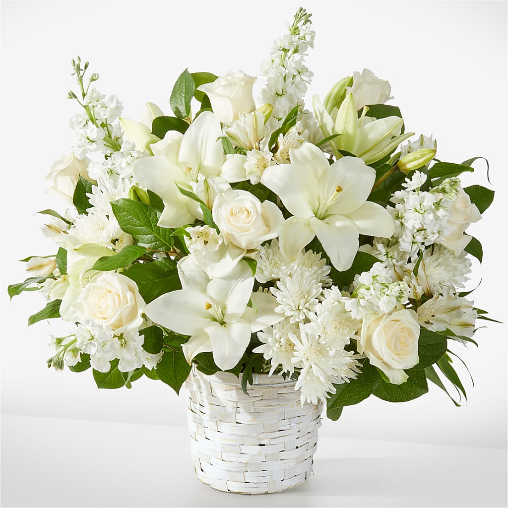 Peaceful Reflections Arrangement – Ferguson Florists Inc, Attalla AL