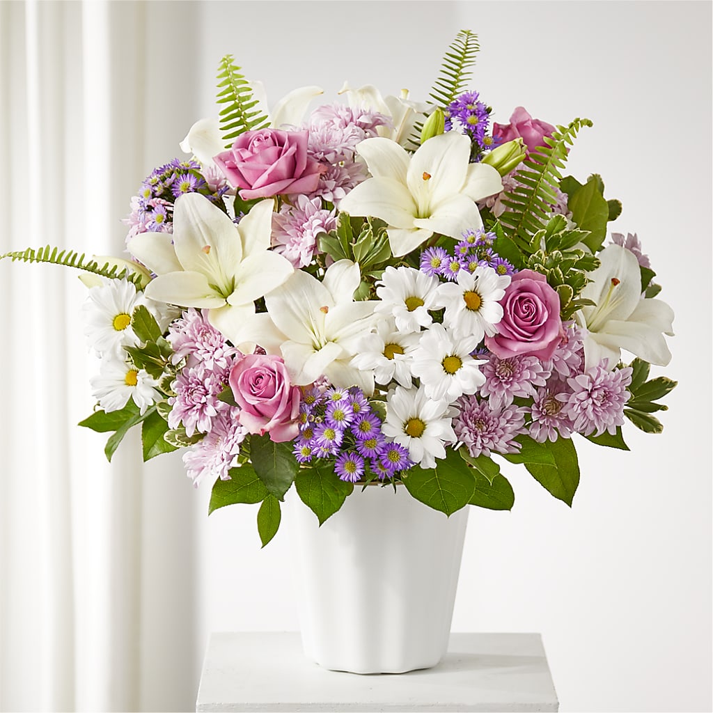 Warmest Thoughts Tabletop Basket – Ferguson Florists Inc, Attalla AL