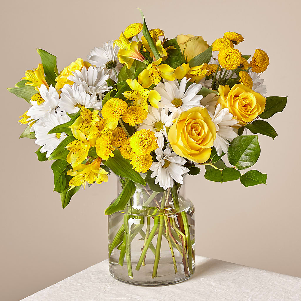 Sunny Sentiments Bouquet – Ferguson Florists Inc, Attalla AL