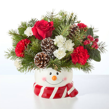Jolly Snowman Bouquet –  Ferguson Florists Inc, Attalla AL