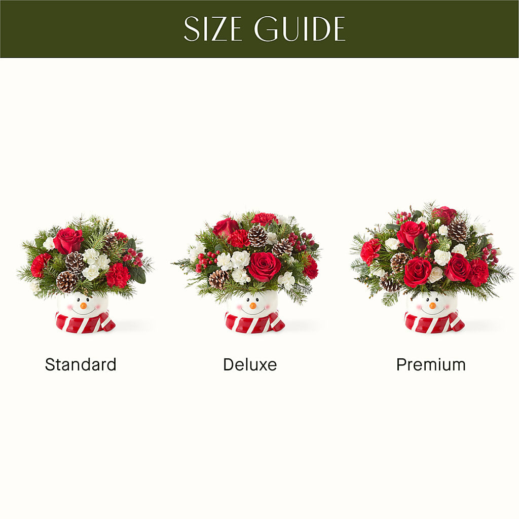 Jolly Snowman Bouquet –  Ferguson Florists Inc, Attalla AL