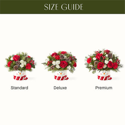 Jolly Snowman Bouquet –  Ferguson Florists Inc, Attalla AL
