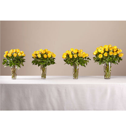 Long Stem Yellow Rose Bouquet –  Ferguson Florists Inc, Attalla AL