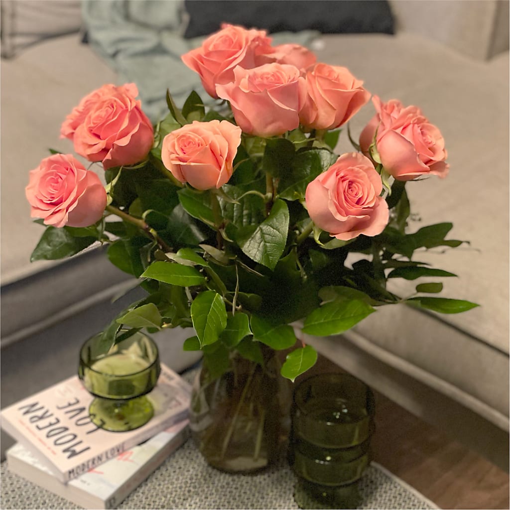 Long Stem Pink Rose Bouquet –  Ferguson Florists Inc, Attalla AL