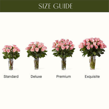 Long Stem Pink Rose Bouquet –  Ferguson Florists Inc, Attalla AL
