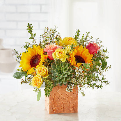 Sunflower Season Bouquet –  Ferguson Florists Inc, Attalla AL