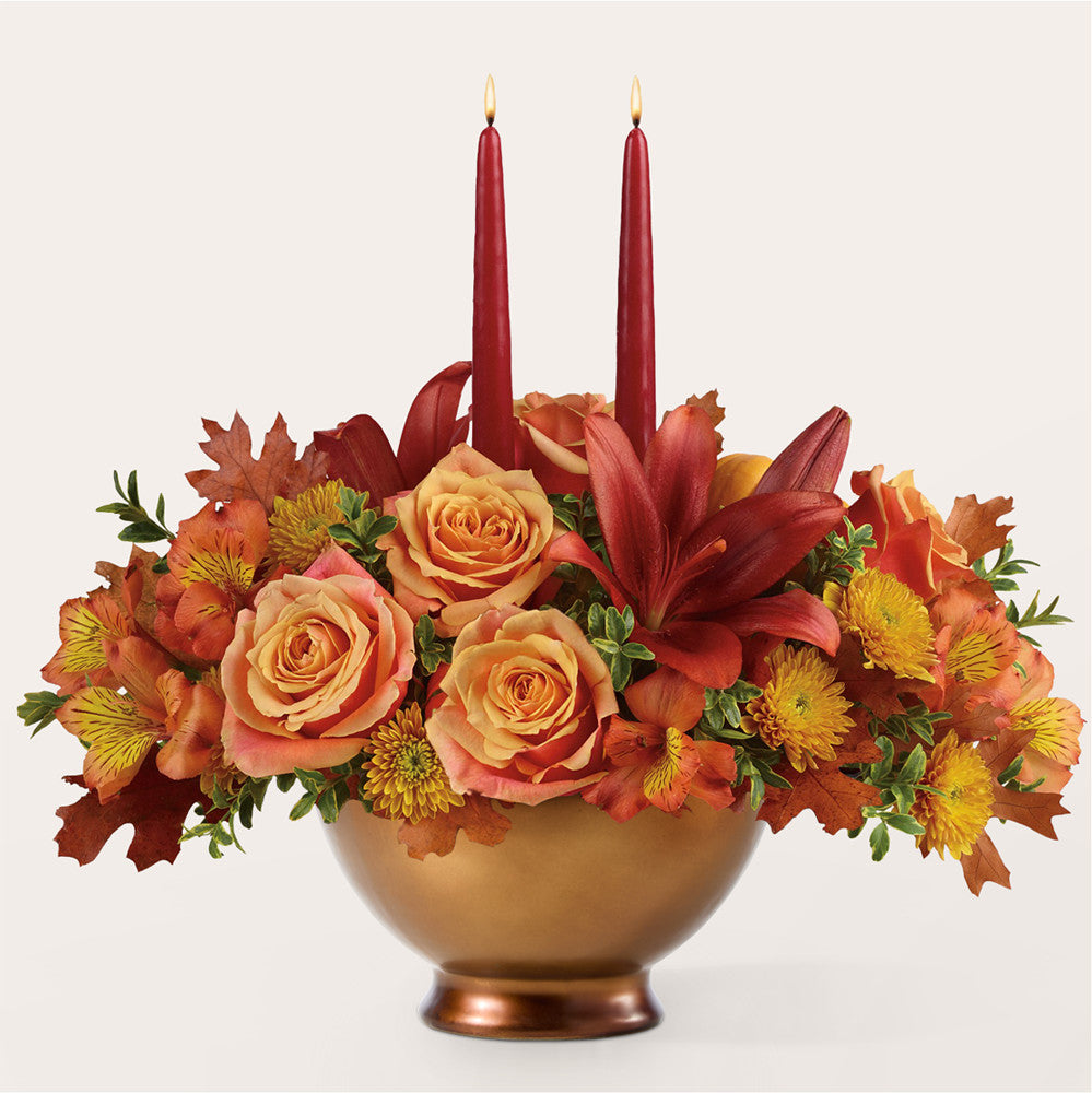 Harvest Table Centerpiece –  Ferguson Florists Inc, Attalla AL