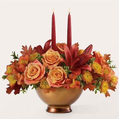 Harvest Table Centerpiece –  Ferguson Florists Inc, Attalla AL