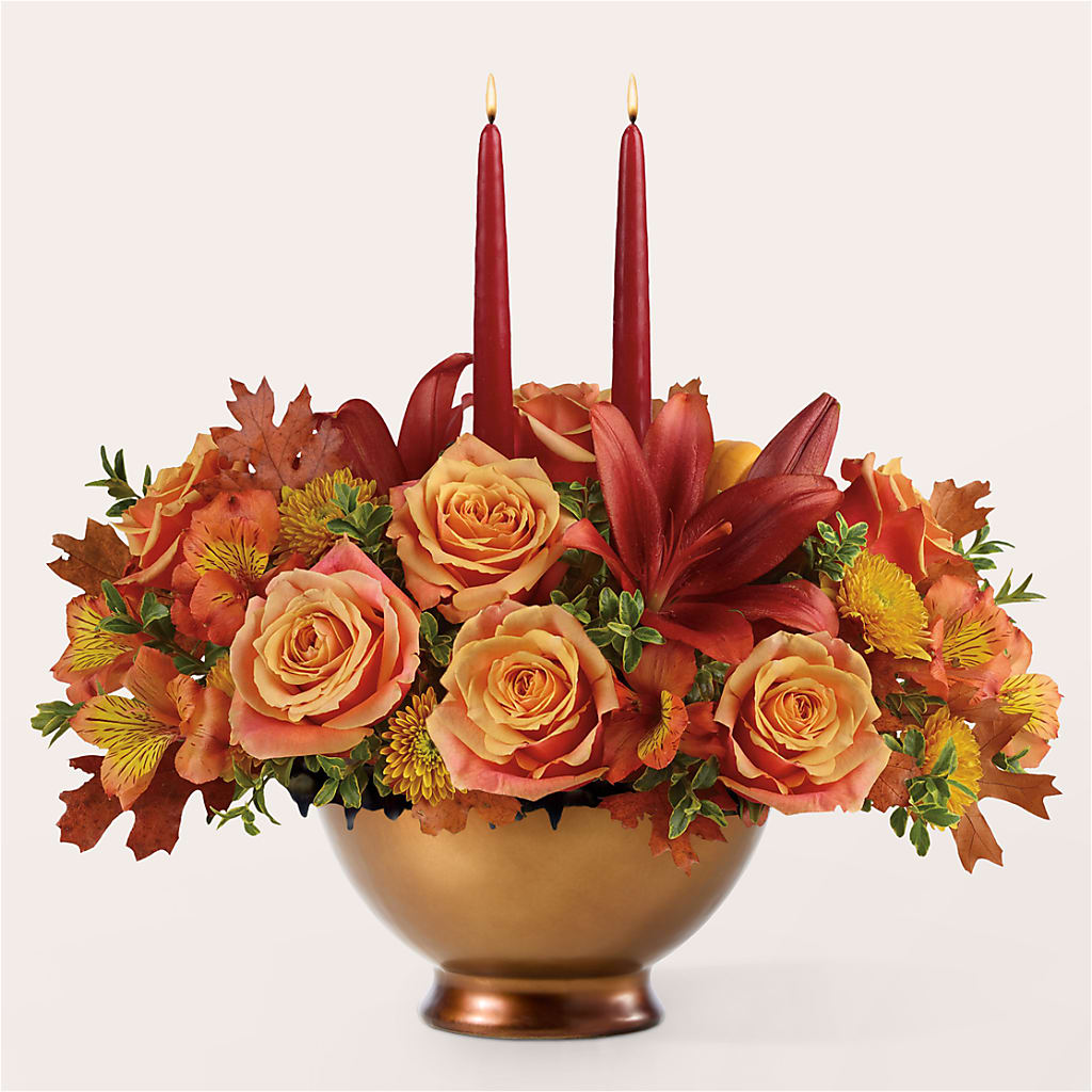 Harvest Table Centerpiece –  Ferguson Florists Inc, Attalla AL