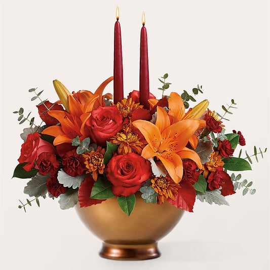 Fruits of Fall Centerpiece –  Ferguson Florists Inc, Attalla AL