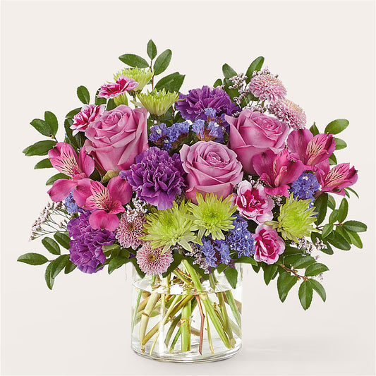 Glass Half Full Bouquet –  Ferguson Florists Inc, Attalla AL