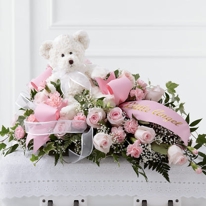 Touch of Sympathy Casket Spray –  Ferguson Florists Inc, Attalla AL