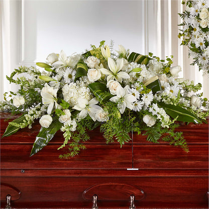 Abundance Casket Spray –  Ferguson Florists Inc, Attalla AL