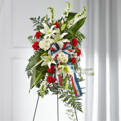 Stars of Life Standing Spray –  Ferguson Florists Inc, Attalla AL