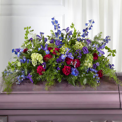 Always Treasured Casket Spray –  Ferguson Florists Inc, Attalla AL