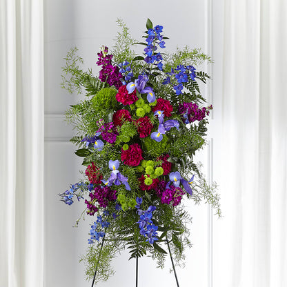 Heavenly Skies Standing Spray –  Ferguson Florists Inc, Attalla AL