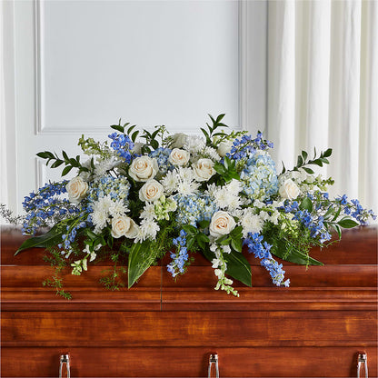 Timeless Essence Casket Spray –  Ferguson Florists Inc, Attalla AL