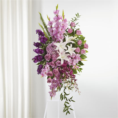 Never Alone Standing Spray –  Ferguson Florists Inc, Attalla AL