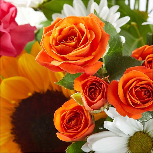 Sun-drenched Blooms Bouquet –  Ferguson Florists Inc, Attalla AL