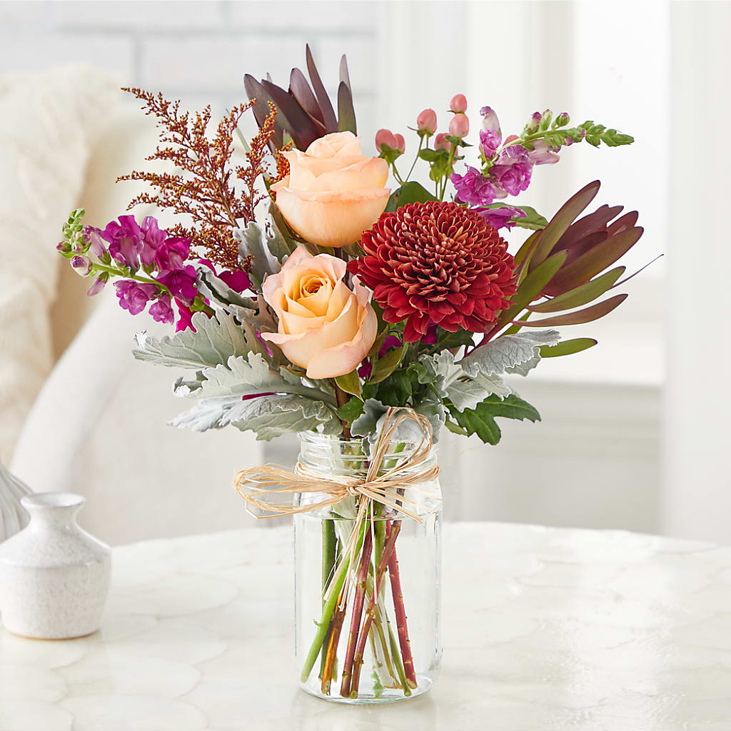 Moody Hues Bouquet –  Ferguson Florists Inc, Attalla AL