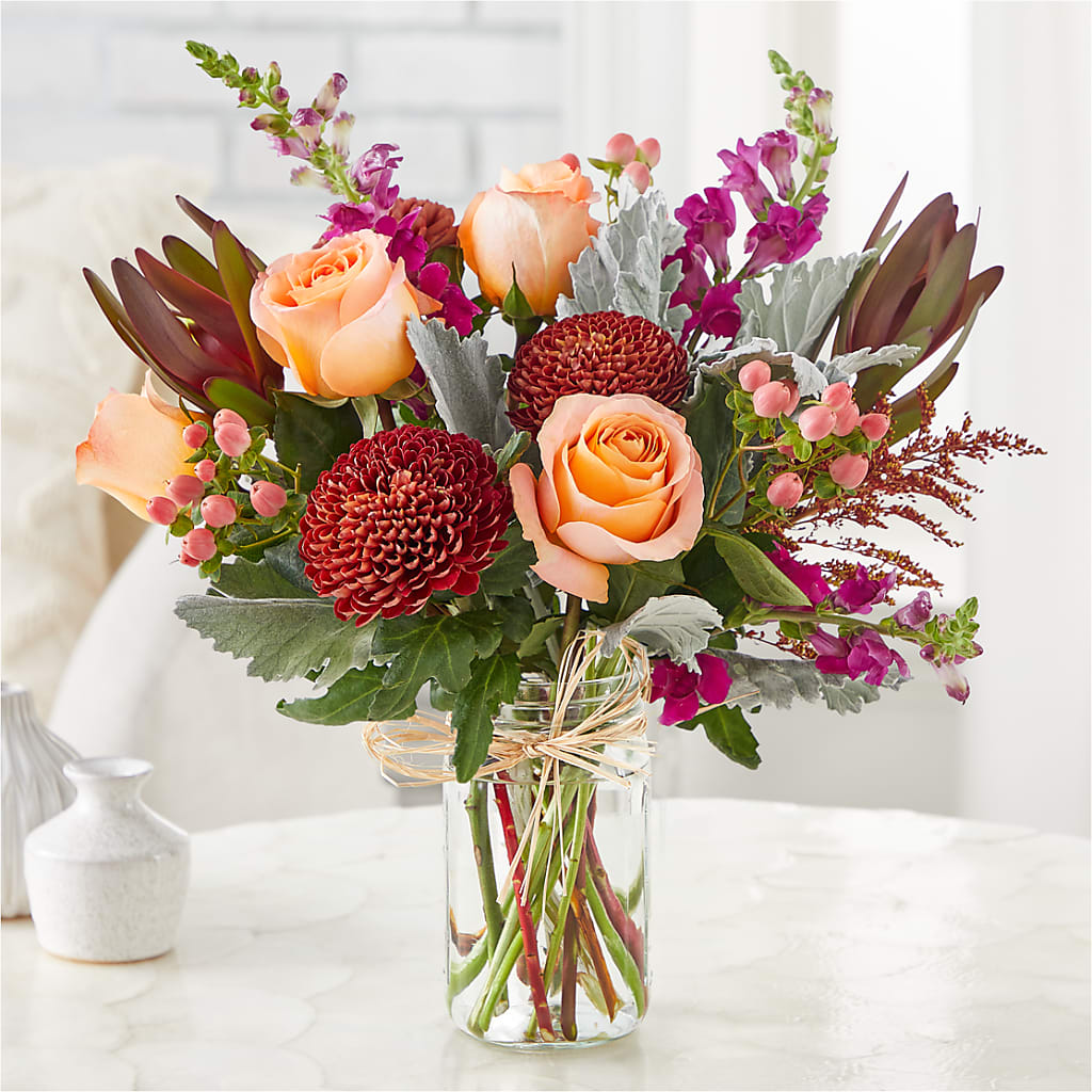 Moody Hues Bouquet –  Ferguson Florists Inc, Attalla AL